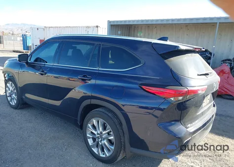 2022 Toyota Highlander Hybrid Limited из США, поврежденный, VIN 5TDXBRCH4NS546688